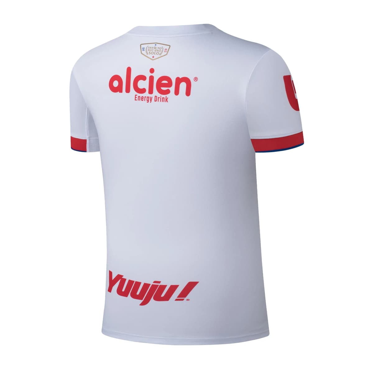 Vista trasera de la camiseta del Club Olimpia Deportivo