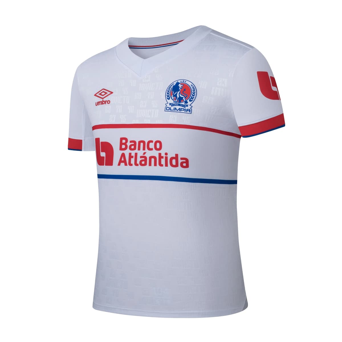 Vista frontal de la camiseta del Club Olimpia Deportivo